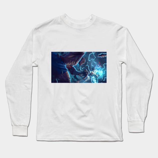 Ryu vs Sagat Long Sleeve T-Shirt by HeyJay